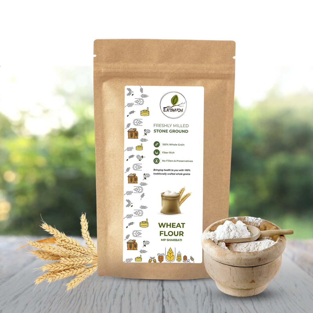 Rich in protein content than the other wheat atta High potassium and magnesium help in controlling the sugar release Wheat bran has a high fiber content having high prebiotic properties which improve gut health Provides you with wholesome health fulfilling your daily requirement for vitamins, antioxidants, and minerals